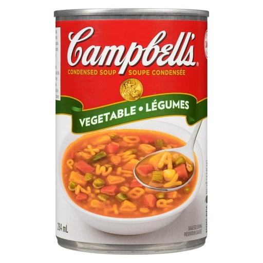 [063211010213] CAMPBELL VEGETABLE SOUP 284ml