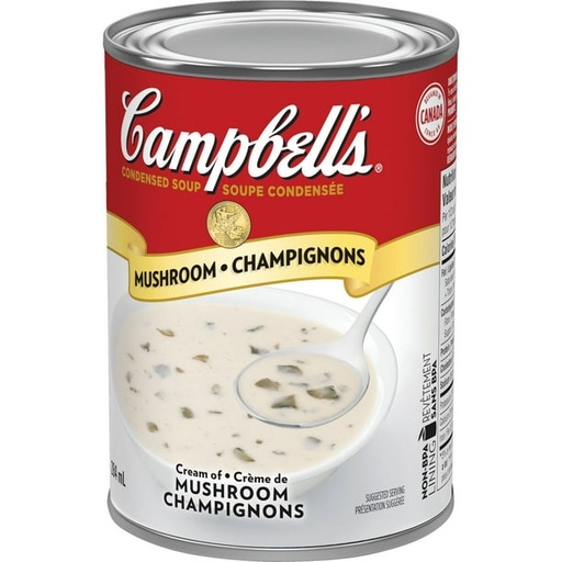 [063211012613] CAMPBELL MUSHROOM SOUP 284ml