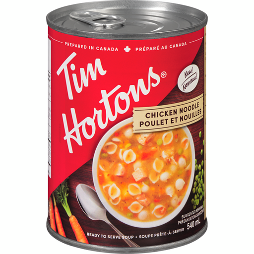 [063209126360] TIM HORTONS CHICKEN NOODLE SOUP 450ML 