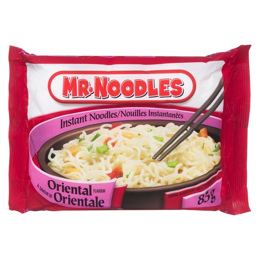 MR NOODLE ORIENTAL SOUP 85G/24PK