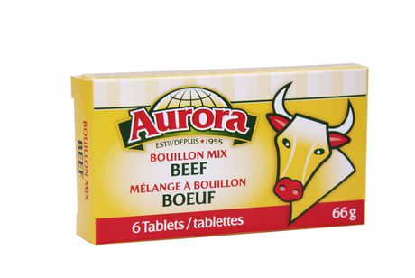 [061659000834] AURORA BEEF CUBES 66g/6ct