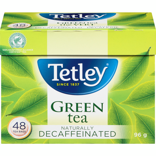 [TEA000997] TETLEY GREEN TEA DECAFFE 48BAGS