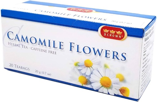 [TEA00510] TRIPLE CROWN CAMOMILLE TEA 20CT