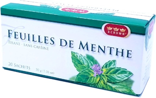 [TEA00560] TRIPPEL CROWN PEPP-MINT TEA 20CT