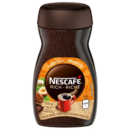 NESCAFE RICH HAZELNUT COFFEE 100g