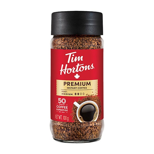 [TEA01327] TIM HORTONS PREMIUM COFFEE 100G BOTTLE