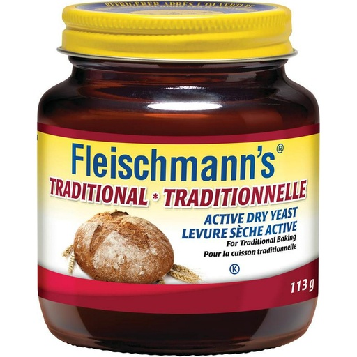 [BAK00500] FLEISCHMANN'S JAR YEAST TRADITIONAL 113G