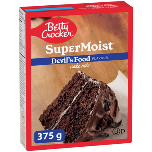 [BAK00653] BETTY CROCKER SUPER MOIST DEVILS FOOD 375G