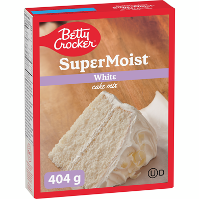 [065633205789] BETTY CROCKER SUPER MOIST WHITE 404G
