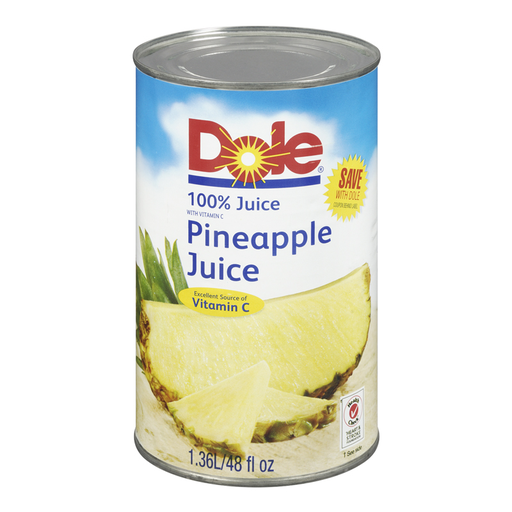 [065250008183] DOLE PINEAPPLE JUICE 1.36L
