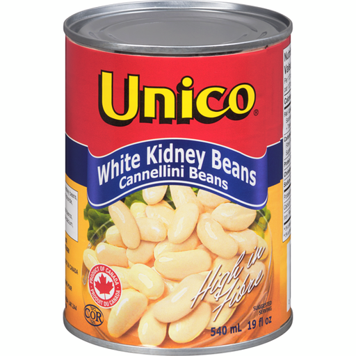 [CAF00110] UNICO WHITE KIDNEY BEANS 540ML