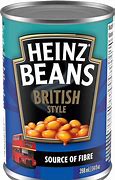 [057000034627] HEINZ BEANS BRITISH STYLE BAKED 398ML