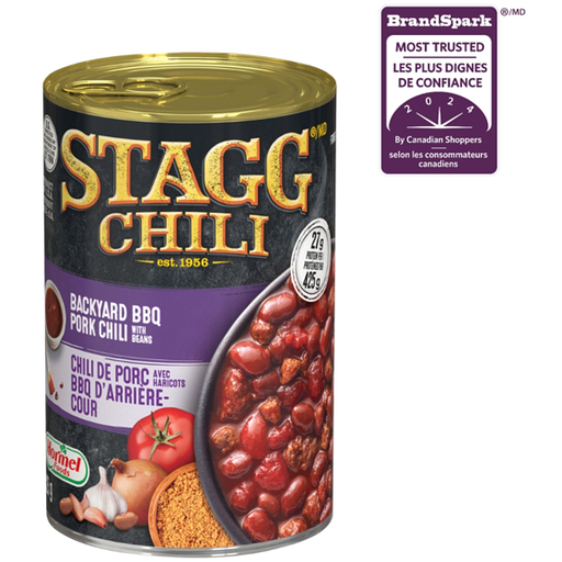 [071106861802] STAGG CHILI BBQ PORK 425G