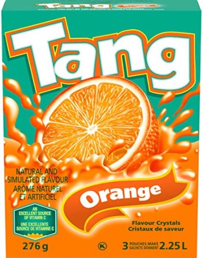 [CRY00100] TANG ORANGE CRYSTAL 276G