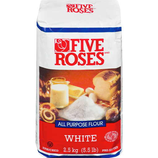 [09104] FIVE ROSES ALL PURPOSE WHT FLOUR 2.5KG