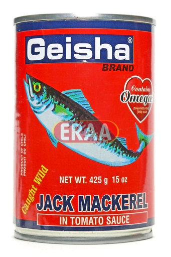 [842395002210] GEISHA MACKEREL IN TOMATO SAUCE 425G