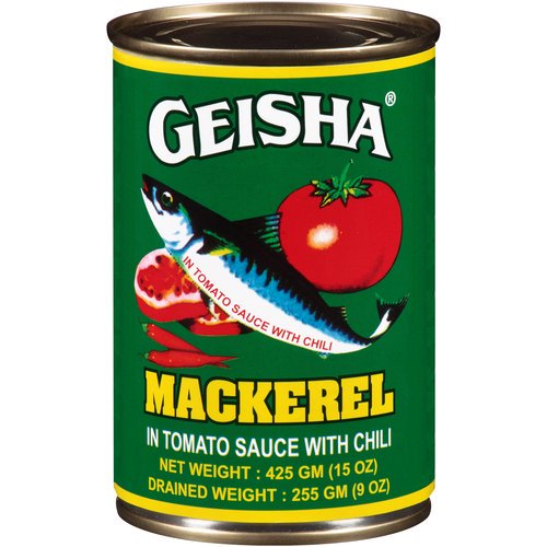 [842395003118] GEISHA MACKEREL CHILLI 425G