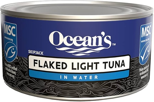 [065302000134] OCEANS FLAKED LIGHT TUNA 170G