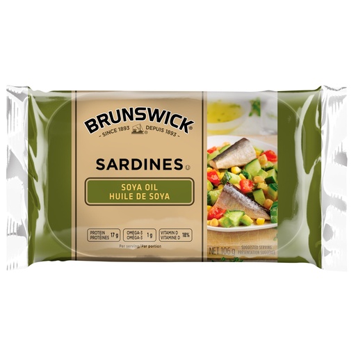 [066613000059] N.B. SARDINES SOYA OIL 106G