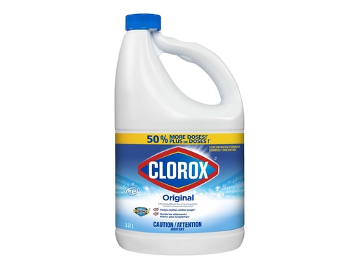 CLOROX LIQ BLEACH ORIGINAL 3.57L