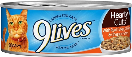 [079100003396] 9LIVES TURKEY IN G 156G