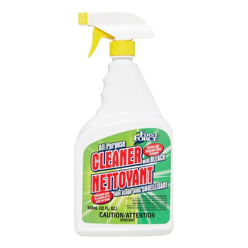 [058847950071] FIRST FORCE  ALL PURPOSE W/BLEACH 946ML