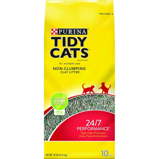 [070230107107] TIDY CATS 24/7 LITTER RED 10LB