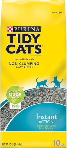 [070230107602] TIDY CATS ACTION LITTER BLUE 10LB