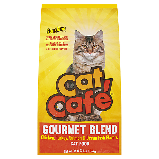 [070155144928] CAT CAFE GOURMET BLEND 3LB