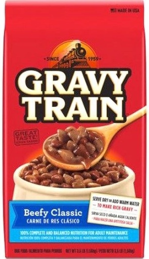 [079100518579] GRAVY TRAIN BEEFY CLASSIC 3.5LB