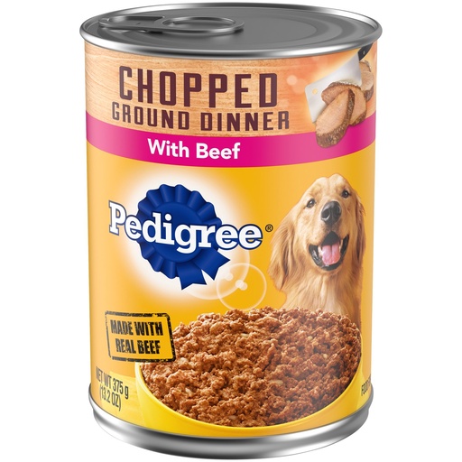 [023100010045] PEDIGREE CHOPPED BEEF 375G