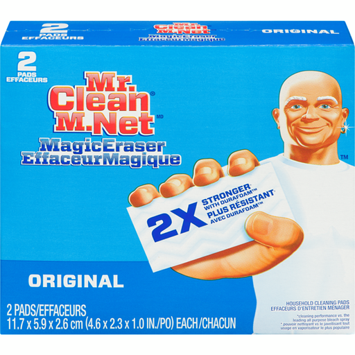 [056100014942] MR. CLEAN MAGIC ERASER 2PK