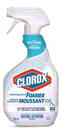 [HCP02537/T01397] CLOROX CLEANER FOAMER 887ML