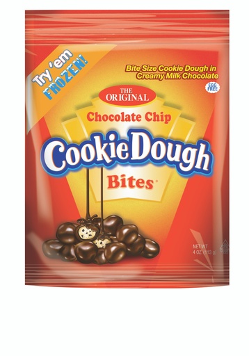 [655956000231] COOKIE DOUGH BITES CHOC CHIP 5OZ