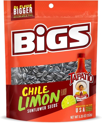 [0245J] BIGS SEEDS TAPATIO CHILE LIMON 5.35OZ