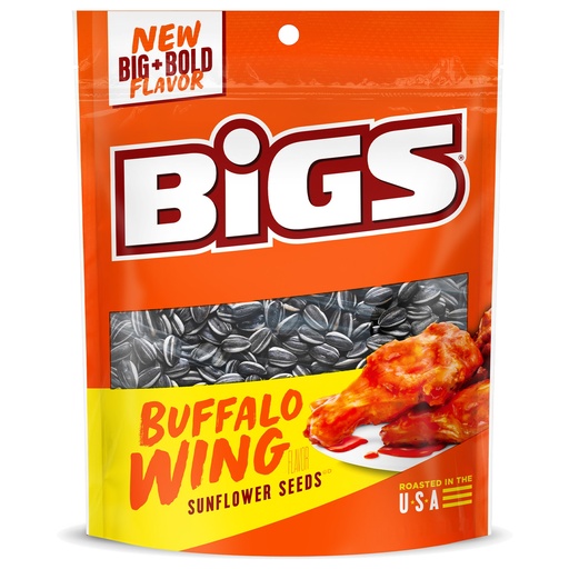 [896887002226] BIGS SEEDS BUFFALO WINGS 5.35OZ