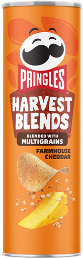 [038000280238] PRINGLES HARVEST BLENDS FARMHOUSE CHEDDAR 5.5OZ