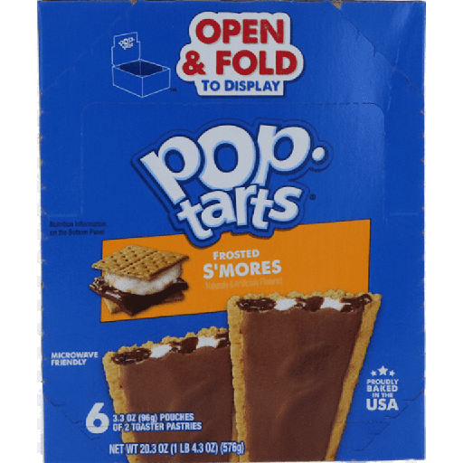 [1717.] POPTARTS FROSTED SMORES 6CT