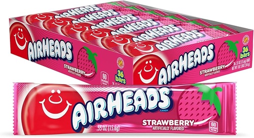 [1264S] AIRHEAD STRAWBERRY 36CT