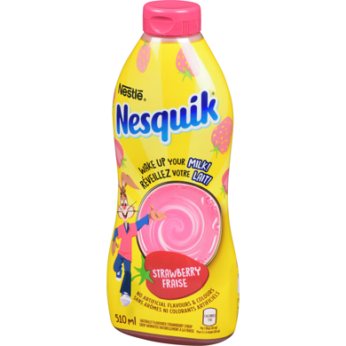 [055000200240] NESQUIK STRAWB. SYRUP 510ML