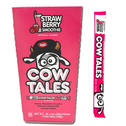 [1243S] COW TALES STRAWBERRY 28G 36CT (US)