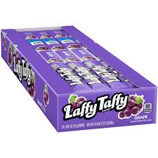 [5574] LAFFY TAFFY ROPE GRAPE 23G/ 24CT