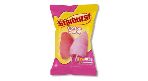 [655956009234] STARBURST COTTON CANDY 3.1OZ