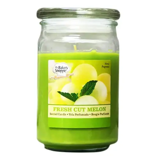 [806712105602] CANDLE IN JAR MELON 15OZ