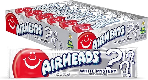 [AWM1] AIRHEAD WHITE MYSTERY 36pk  