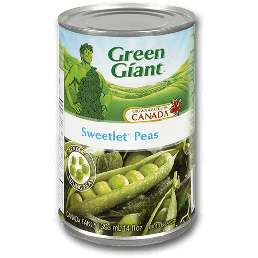 [65633001136] GREEN GAINT SWEETLET PEAS /397ML