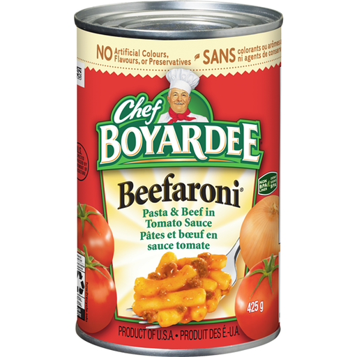 [CAF00750] CHEF BOYARDEE BEEFRONI 24x425gm