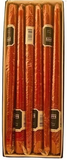 [CL10482] CITI-LITES 12 INCH CANDLE RED