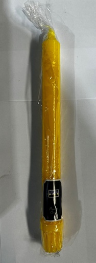 [CL10476] CITI-LITES 10 INCH CANDLE YELLOW
