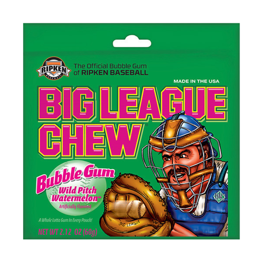 [1630W] BIG LEAGUE CHEW WATERMELON 12CT 720G (US)